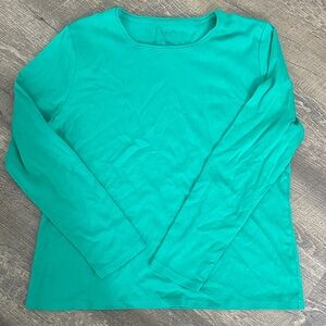 Talbot’s Teal Long Sleeve Top